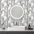 thumbnail image 7 of UMIGGEE Flower Wallpaper 17.7-in x 393-in Multicolor Peel and Stick Wallpaper Self Adhesive Floral Wall Paper Contact Paper for Home Mural Wall Decor Wall Covering Old Furniture Renovation, 7 of 7