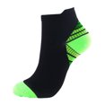 thumbnail image 1 of Innerwin Sports Sock Ankle Support Compression Socks Moisture Wicking Adults Soft Low Cut Women Universal Color Block Comfy Green L/XL, 1 of 2