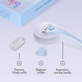 thumbnail image 2 of Razors for Women Shave Kit – Women’s Razor + 4 x 5-Blae Razor Refills + Magnetic Holer – Cool Blue, 2 of 6