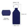 thumbnail image 2 of 4.3" PU Sublimation Keychain Blanks, Leather Key Fob with Rings for DIY Craft Car Key, Navy Blue, 6 Pack, 2 of 6