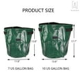 thumbnail image 2 of Gustave 4 Pack Grow Bags Fabric Pots Root Pouch with Handles Flower Vegetable Planting Container Breathable 7 Gallon PE Planter Bags, 2 of 12