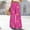 Hot Pink, variant on JUSLIO Womens Pants Comfortable Drawstring Casual Wide Leg Pants Pink L