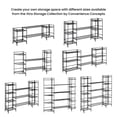 thumbnail image 6 of Pemberly Row Shelf Deluxe Metal Extension Set of Two in Black Finish, 6 of 10