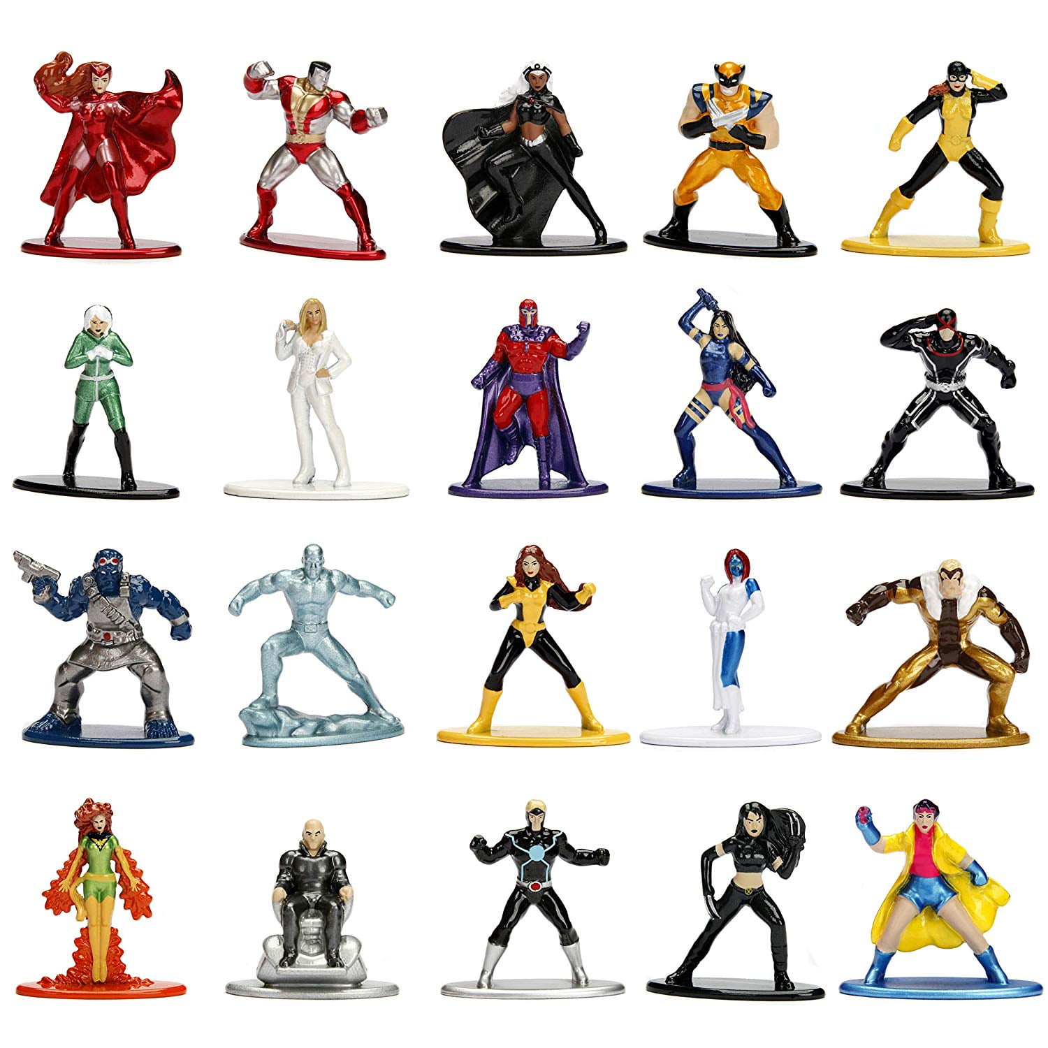 Marvel XMen 20 Pack DieCast Figures, 1.65" Scale