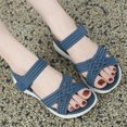 thumbnail image 4 of Sandalias Casuales Verano para La Playa Zapatos Deportivas Con Punta Abierta Mujer, 4 of 9