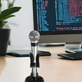 thumbnail image 3 of 2pcs Adjustable Desktop Mic Stand With Base Adjustable Table Mic Stand Microphone Stand Boom Mic Stand Desk Mic Stand Mic Holder, 3 of 6