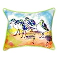 thumbnail image 2 of Betsy Drake SN417 11 x 14 Po Sanderlings Petit Oreiller pour l'Intérieur et l'Extérieur, 2 of 4