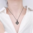 thumbnail image 6 of Tree of Life Urn Necklaces for Ashes Heart Cremation Jewelry Memorial Keepsake Jewelry Eternity Memorial Pendant with Funnel Filler for Women Men, 6 of 9