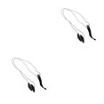 thumbnail image 2 of maskred Home Use Pulley Over The Door Useful Upper Limb Exerciser for Office White 184cm 2Set, 2 of 6