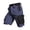 #048-Blue, variant on TaTaai Mens Cargo Shorts Waterproof Tactical Multi Pocket Color Block Straight Loose Fit Elastic Waist Shorts For Outdoor Gift