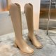 thumbnail image 4 of Teissuly Fashion Thigh-high Boots Women's Leather Fashion Lace Women's Comfortable Women's Shoes Western High-heeled Boots Teissuly WER202312145933, 4 of 6