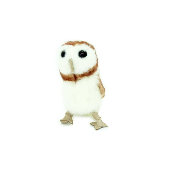 Barn Owl Finger Puppet, Very Nice Plush Owl, Stuffed Bird, Educational, Realistic, Lifelike Model, Gift, 4" F3610 B75