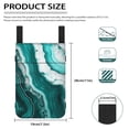 thumbnail image 7 of COEQINE Marble Print Crutch Case Underarm Crutches Attachment Hanging Pouch Large Capacity Crutch Storage Bag Easy to Clean Walking Cane Pouch for Rehabilitation Patients, 7 of 7