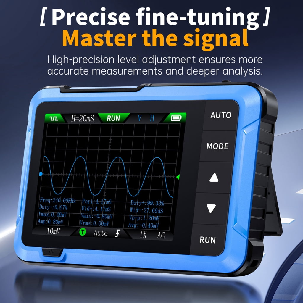 DSO510 Handheld Oscilloscope Integrated Signal Generator for Circuit Testing and Analysis