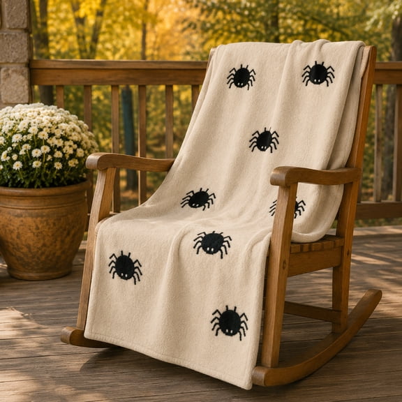 59.06"x39.37" Halloween Throw Blanket for Couch Soft and Warm Flannel Blankets Funny Printed Bed Blanket for Sofa, Chair, Travel, Camping, Picnic