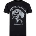 thumbnail image 1 of Pink Floyd - Camiseta Animales de Algodón para Hombre (Negro, Blanco), 1 of 2