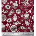 thumbnail image 1 of Soimoi Rayon Fabric Spices,Cookies & Cupcake Food Printed Craft Fabric by the Yard 56 Inch Wide, 1 of 3