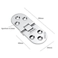 thumbnail image 5 of Versatile Table Folding Flip Top Hinge, Solid Brass Construction Ensures Quality And Longevity For Furniture Upgrades, 5 of 5