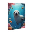 thumbnail image 2 of Ocean Seal 500Piece Adult Jigsaw Puzzle Challenging & Fun Aquatic Animal Puzzle For Adults Beautiful Underwater Artwork Great Gift Idea Quality Pieces, 2 of 7