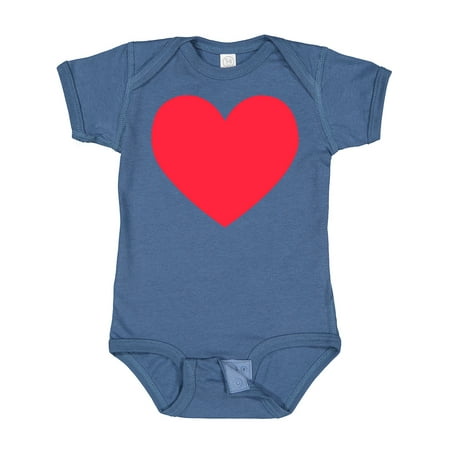

Inktastic Valentine s Day Red Heart Gift Baby Boy or Baby Girl Bodysuit