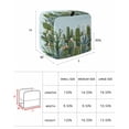 thumbnail image 6 of Green Cactus Stand Mixer Dust Cover with Storage Pocket & Handles, Watercolor Summer Botanical Blue Fits All Tilt Head & Bowl Lift Kitchen Appliance Cover Organizer Bag Accessories, 4.5-5 Quart, 6 of 6