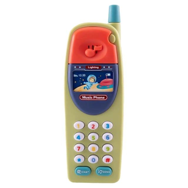 Interactive Early Education Toy Phone for Babies and Toddlers with Musical Sound Effects Learning Development