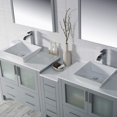 thumbnail image 6 of Sydney 84" Double w/ Vessel Sinks and Mirrors (Metal Grey), 6 of 8