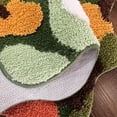 thumbnail image 4 of Bonita alfombra de musgo para sala de estar, decoración del hogar con musgo colorido, alfombras lavables antideslizantes para dormitorio, baño, lavadero-60*90cm, 4 of 5