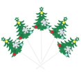 thumbnail image 1 of Coxeer Cake Topper Set Felt Plant Cute Cake Pick Cupcake Decoration Stick for Birthday, 1 of 10