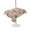 Light Beige Coral Pink, variant on Outdoor Tablecloth with Umbrella Hole for Patio/Picnic/Party/Camping, Purple Flowers Waterproof Table Cloth Rectangle Table Cover Washable, Spring Butterflies Lavender Daisy Beige (60"x 84")