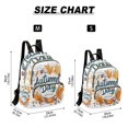 thumbnail image 2 of FORMRS Mini Backpack Purse for Women Quilted Travel Daypack Casual Shoulder Bag, Autumn Day with Cocoa Pattern, 2 of 7
