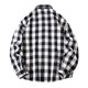 thumbnail image 5 of Seeotter Flannel Shirt for Men Cotton Mens Flannel Shirts Long Sleeve Plaid Soft Casual Button Down Shirt Men, 5 of 6