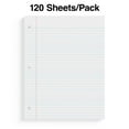 thumbnail image 2 of Staples College Ruled Filler Paper 8" x 10-1/2" 120/Pack (37427M) TR37427MCC, 2 of 5