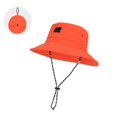thumbnail image 5 of sususu Sun Bucket Hat for Men Women Fishing Beach Hats for Golf Hiking Outdoor UPF 50+ Orange, 5 of 6