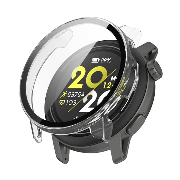 CIYISON PC Case Cover with Tempered Glass Screen Protector for Coros Pace 3 Smartwatch