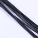 thumbnail image 2 of 10pcs Moda Línea de cera negra Collar Colgante Charm Cord perlas DIY Cuerda Correa Cuerda Broche de langosta Cadena de joyería de cuero (Negro), 2 of 8