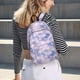 thumbnail image 5 of Disketp Winter With Snowflakes print Canvas Backpack Lightweight Travel Daypack Student Rucksack Laptop Backpack-Medium, 5 of 5