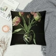 thumbnail image 2 of Orinice Flowers Vase Graphic Decorative Men Women Room Cushion Throw Pillow Cover 20x20in, 2 of 5