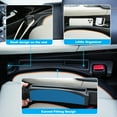 thumbnail image 3 of Relleno de huecos en forma de nube para asientos de coche, prevención de caídas, con almacenamiento, 3 of 7