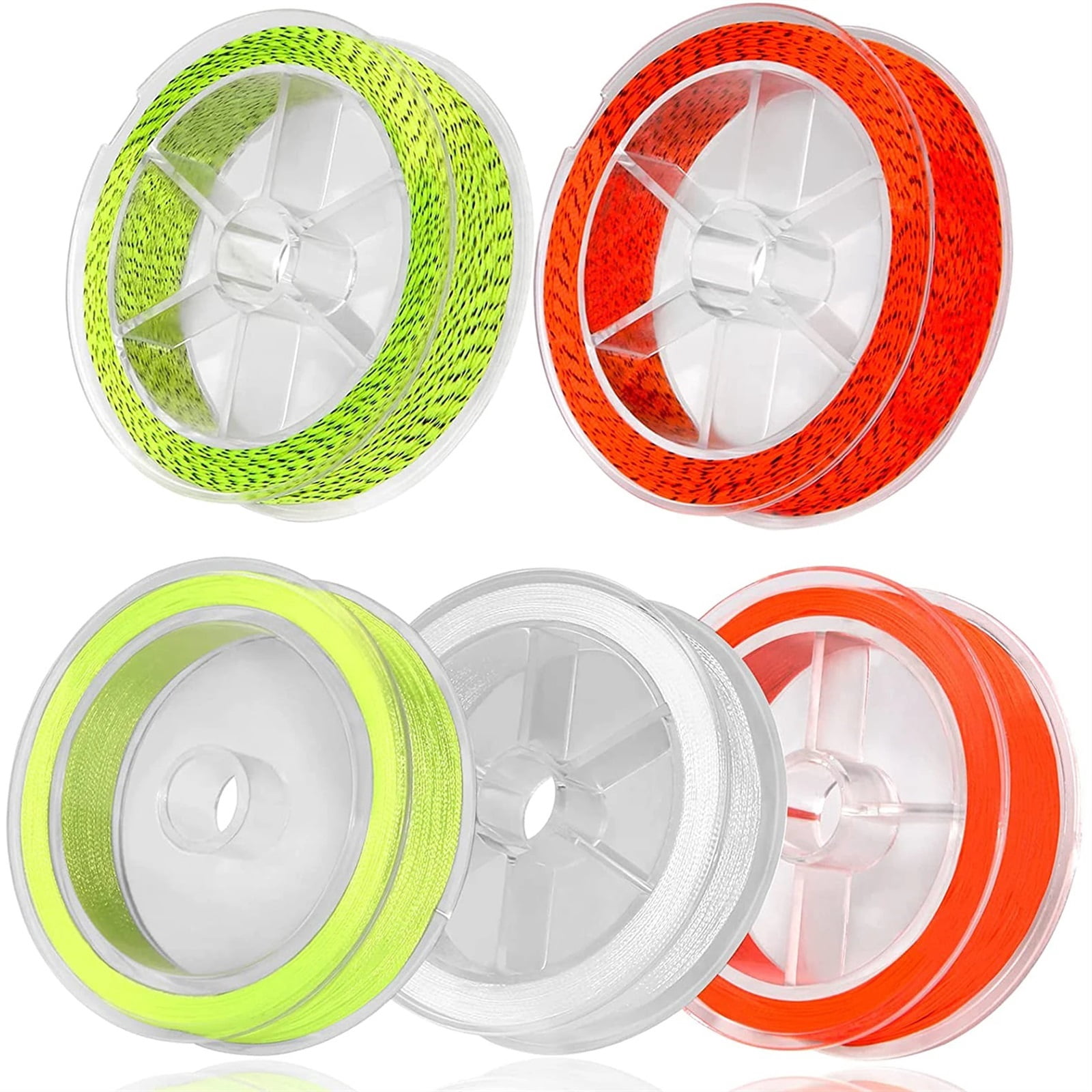 Nylon Fishing Line Fly Fishing Backing Line 50M/50Yards 20LB/30LB 8 Strands Polyester Braided Rope Strong Fly Wire Fishing Accessories