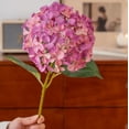 thumbnail image 1 of 7 hortensias artificiales - 60 cm - Flores artificiales de hortensia Elsa, 1 of 2