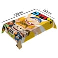 thumbnail image 6 of Jeffy SML the Rapper-theme square tablecloth has an iconic print, fits most tables, and is easy to care for perfect gifts for fans friends and family，55" x 71"（140*180cm）, 6 of 6