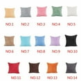 thumbnail image 3 of Injueey Corn Strip Corduroy Plush Plain Velvet 45cmX45cm Cojín suave Funda de almohada Hogar Decoración del hogar púrpura, 3 of 6
