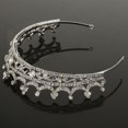 thumbnail image 4 of Mujeres Tiara Rhinestone Girl Diadema Banda cabello Accesorios cabello Colco Tiara del pelo, 4 of 7