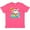 Retro Heather Pink, variant on Inktastic Surfing Santa Youth T-Shirt
