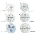 thumbnail image 3 of 6 Styles Crystal Little Flower Ornament Silicone Mold Suitable for Epoxy Resin Crafts Jewelry Making Home Decor, 3 of 6