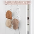 thumbnail image 4 of Opvise Versatile Plastic Wig Hanger with Foldable Design - Non-Slip, Space-Saving Storage for Wigs, Hats, Scarves, Jewelry - Tear-Resistant & Durable Home Decor Organizer, 4 of 7
