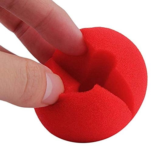 TIHood 30 UNIDS 2"x2" Rojo Circo Payaso Nariz a Granel para Fiesta Halloween Disfraz Sumin TIHOOD TIHOOD