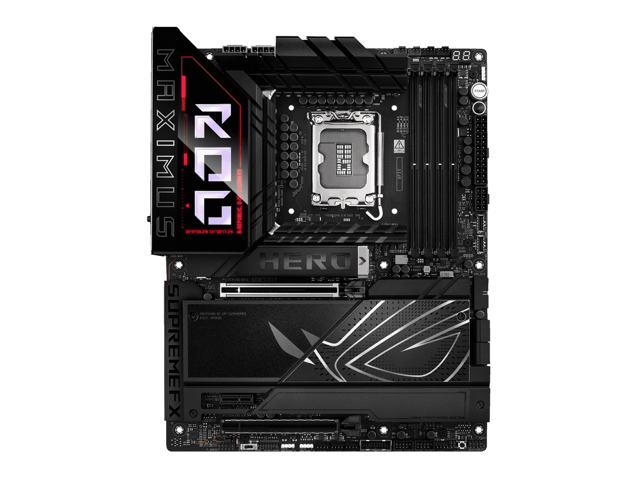 Asus ROG MAXIMUS Z890 HERO Gaming Desktop Motherboard - Intel Z890 Chipset (rogmaximusz890hero)