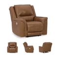 thumbnail image 3 of Signature Design by Ashley Trasimeno Caramel Power Recliner, 3 of 9